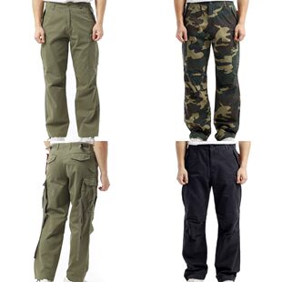 Камуфляжные мужские повседневные брюки MBM52500C1 бренда ALPHA INDUSTRIES Alpha M-65 PANT