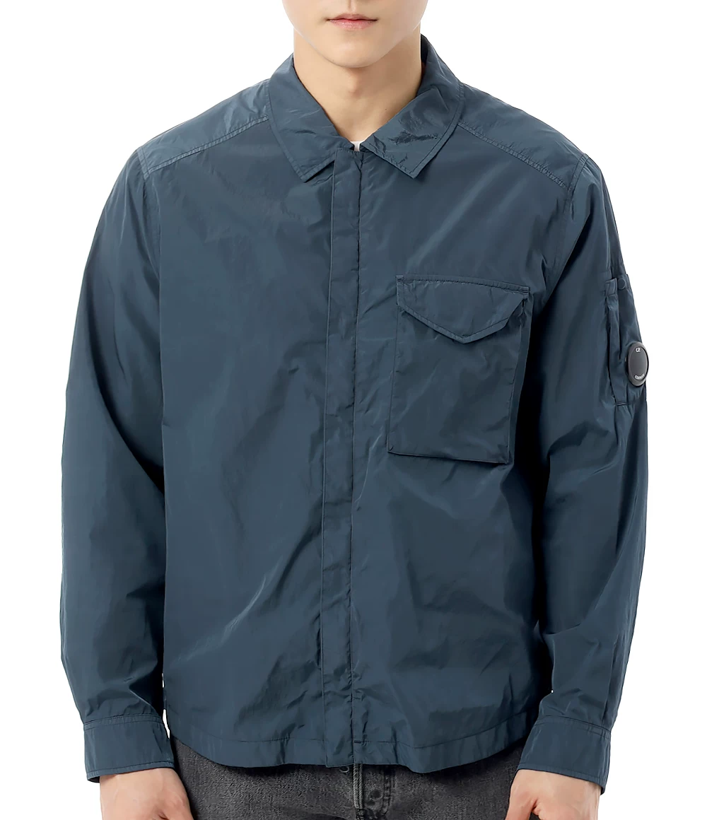 CP COMPANY Chrome-R men's windproof and water-repellent quick-drying zipper shirt jacket 18CMOS095A