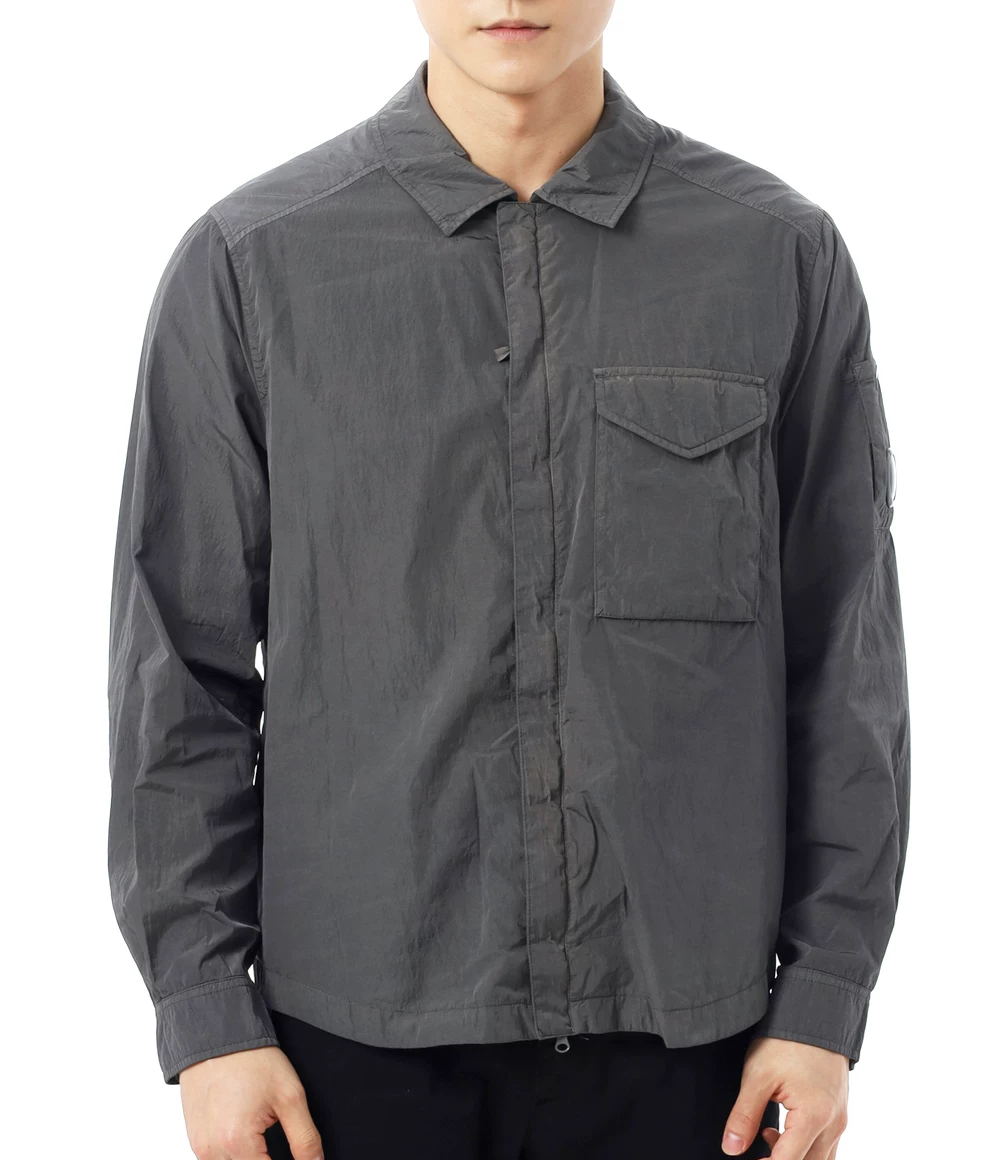 CP COMPANY Chrome-R men's windproof and water-repellent quick-drying zipper shirt jacket 18CMOS095A