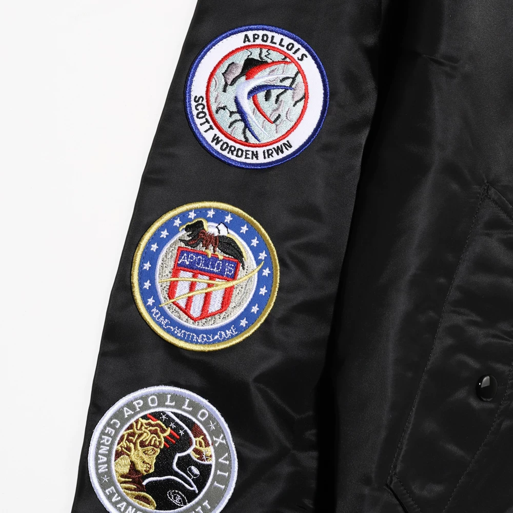 Пуховик-бомбер ALPHA INDUSTRIES мужской L-2B APOLLO GEN II легкий MJL53003C1