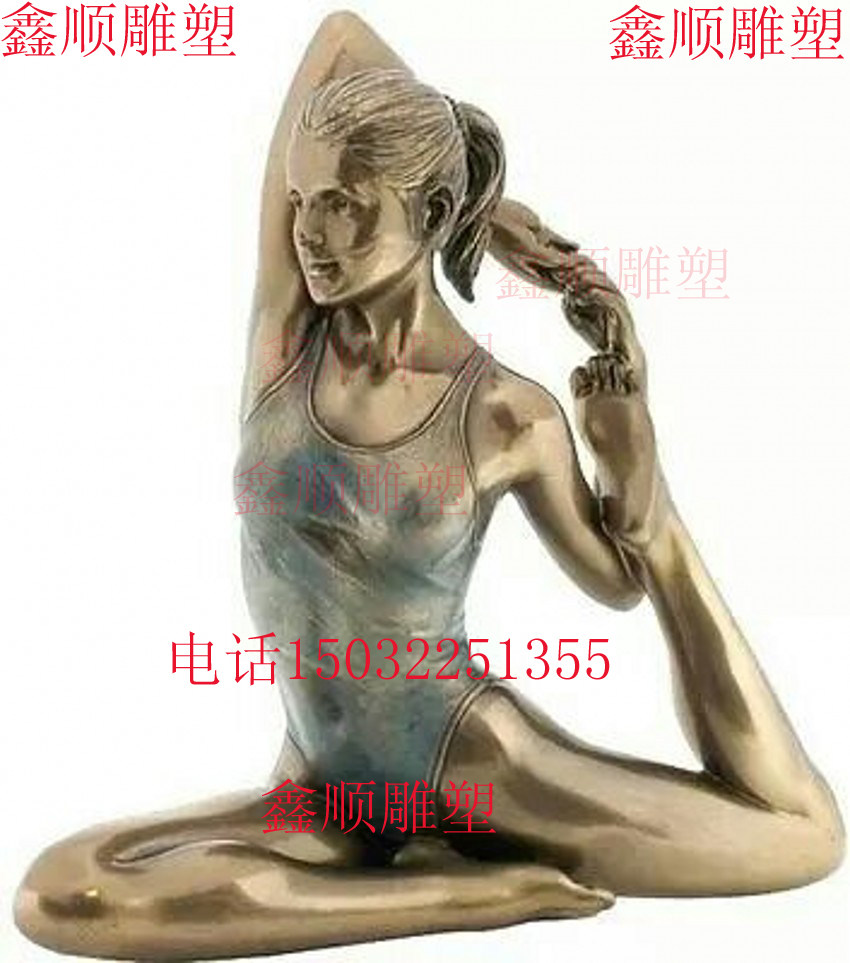 Practicing Yoga Sculpture Yoga Museum Sculpture Gymnastics Sculpture Dancing Ballet Sculpture Dance Sculpture of the Sculpture Movement Sculpture