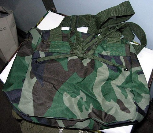 Standard matching bag FMJ05 gas mask 87 type 08 mask matching camouflage bag shoulder bag satchel