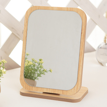 Makeup mirror folding desktop desk oversized Princess Mirror dormitory students HD desktop home simple modern