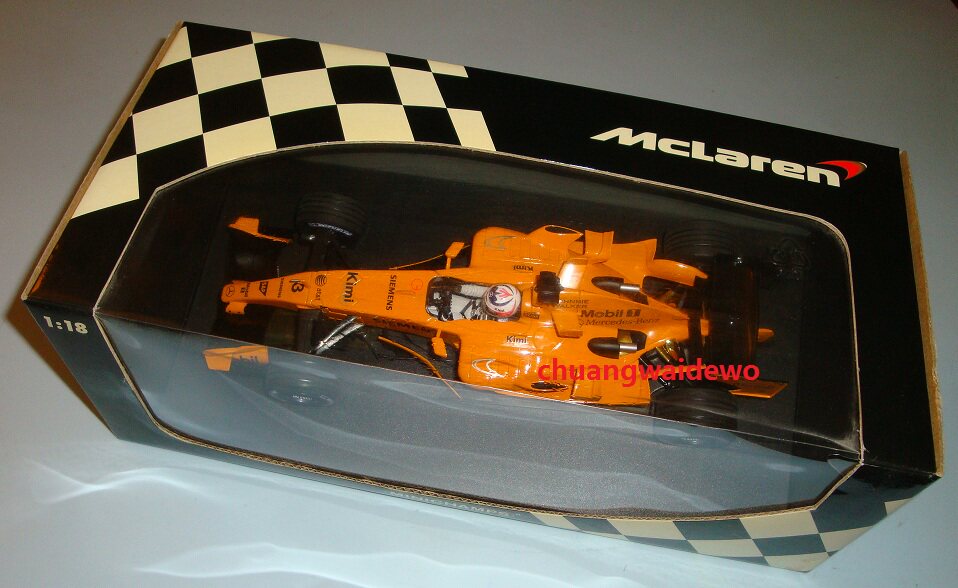 F1 mini cut McLaren MP4-21 model KIMI 1:18 limited