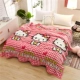 Tấm lông cừu dày san hô đơn mảnh dày mùa đông flannel đơn chăn ngắn sang trọng 1,8m giường cộng với nhung nam và nữ thảm nhung trải giường