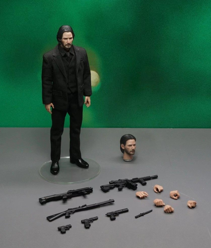 Manipple Studio 1/12 John Wick Keanu Reeves Full Set Action Figure