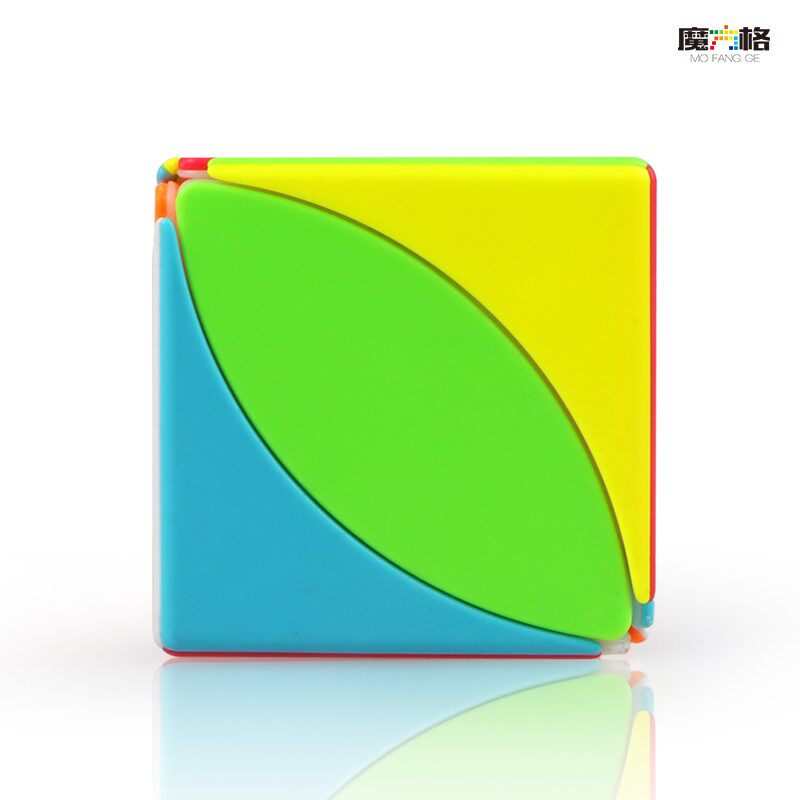 Chiart Maple Leaf Magic Square Real Color Leaves Leaf Magic Square Three Leafy Grass Kindergarten Begs of Magic Puzzle Toys