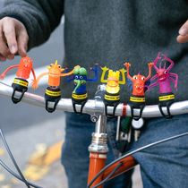 Spot bPr BEAMS RAINBOW MONSTERS small cloth lamp accessories monster style bicycle lamp