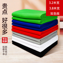 Green screen matting cloth professional live room solid color studio portrait photo customized studio thick background cloth