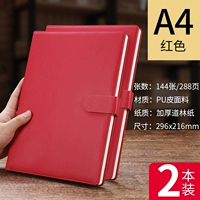 Практер A4 (красный) 2 книги