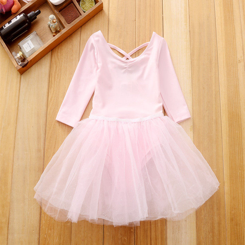 Foreign Trade Brands Original Single Children Sashimi Dancing Skirt Girl Rehearsal for Dancing Ballet White Swans Out of Costume