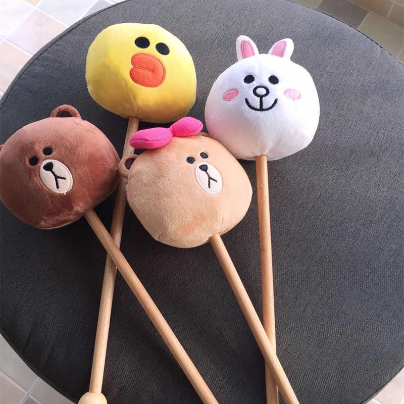 Foreign trade massage mallet knockout hammer Hammer Cartoon Cute plush small hammer Hammer Neck Shoulder Hammer back Knock Back Hammer God