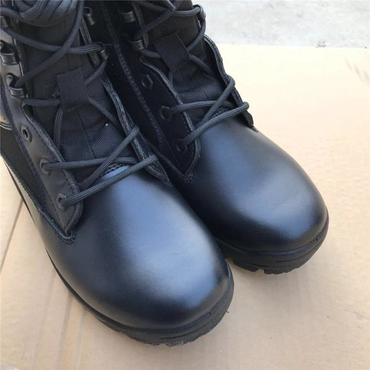 Chase you running lost shoes 2015 A combat boots lady black lacing mid-barrel tactical boots