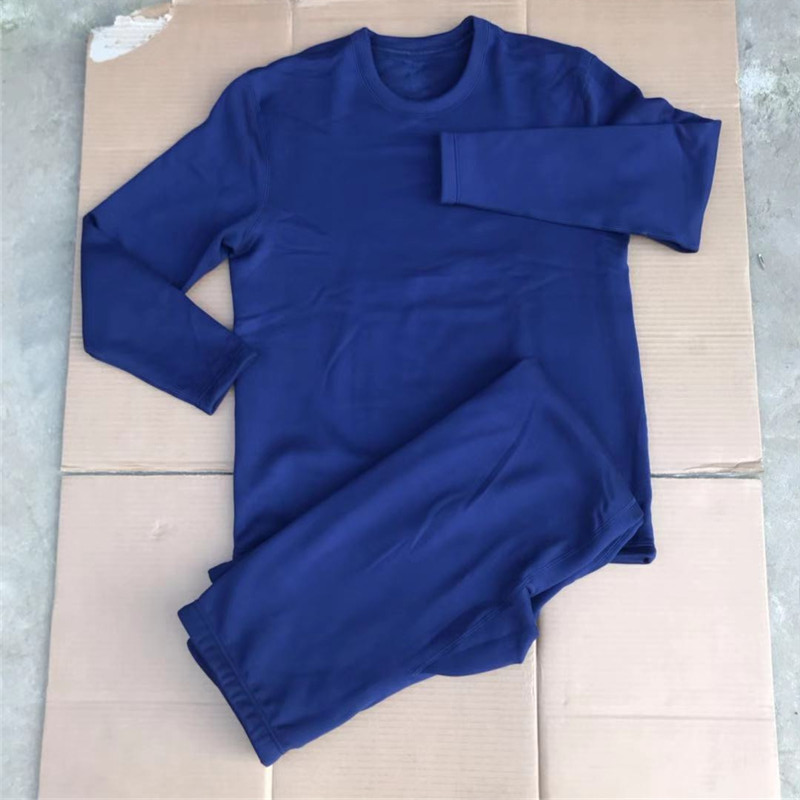 Chase you to throw shoes custom winter blue thickened hair coat pants suit