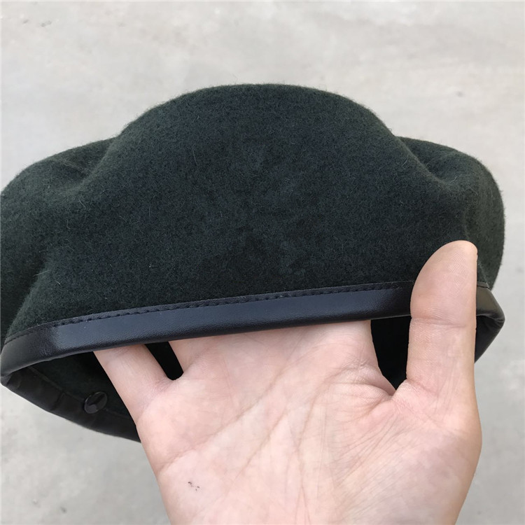 Lost Olive Green Summer Spring Autumn Winter Positive Dress Berets