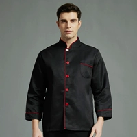 Длинные черные красные края