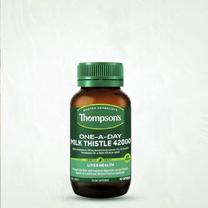汤普森护肝片奶蓟草精华水飞蓟胶囊熬夜解酒保健新西兰Thompsons