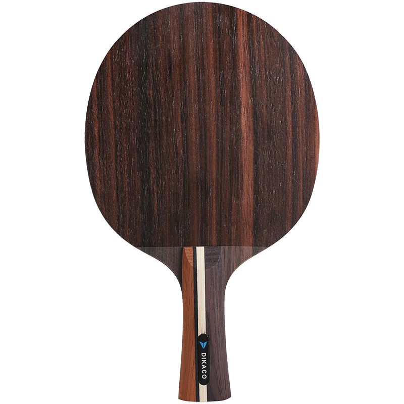 Dika Black Honolulu Aryl Carbon Table Tennis Racket Bottom Plate Black Sandalwood Star Straight Pat for Custom Processing