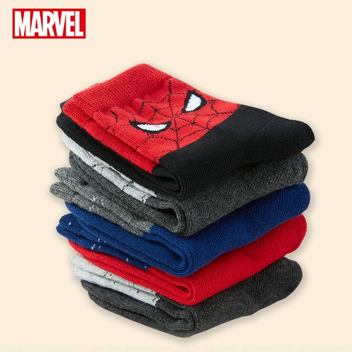 Дисней, детские осенние носки подходит для мужчин и женщин, демисезонные гольфы для школьников, средней длины