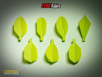 CUESOUL Q Beast Professional Competition AK4 Rotating Green Tail AK7 Spring Dart Rod Benchmark Dart Leaf Accessories