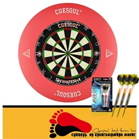 CUESOUL Q 獣 chuyên nghiệp 18 inch Kenya sisal dao mục tiêu bảng phi tiêu vonfram cứng bắt đầu dòng phi tiêu - Darts / Table football / Giải trí trong nhà bia phóng phi tiêu