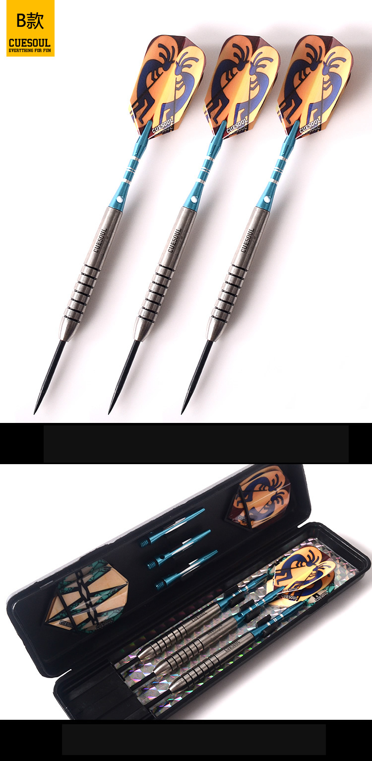 CUESOUL chính hãng 21 g vonfram thép phi tiêu cứng phi tiêu kim cứng phi tiêu cứng - Darts / Table football / Giải trí trong nhà bang phong phi tieu