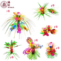 Chaoshan mid-autumn folding tower flowers high flower emulation petal festive decorations flower bushes to make water gota ornaments