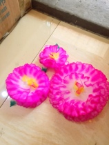 Chaoshan Mid-Autumn Festival Moon Sacrifice Supplies Decorations Flower Blue Decorative Paper Flower Handmade Paper Peony Red Plum