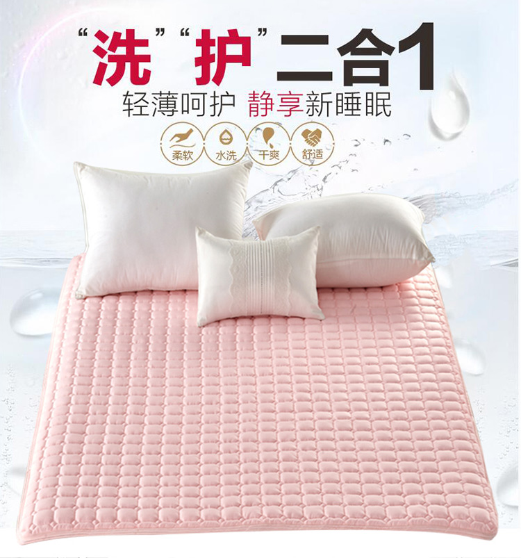 Mùa hè quilt giường đôi pad giường mỏng nệm 0.9 m 1 1.2 1.35 1.5 1.8 * X2 meter giường