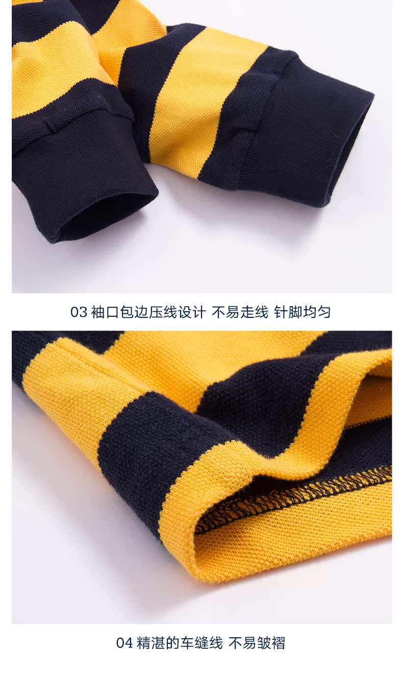 Hoa Kỳ POLO ASSN. Áo thun nam dài tay mùa xuân và mùa thu dành cho giới trẻ kinh doanh áo thun cotton nam giản dị áo thun nam đẹp