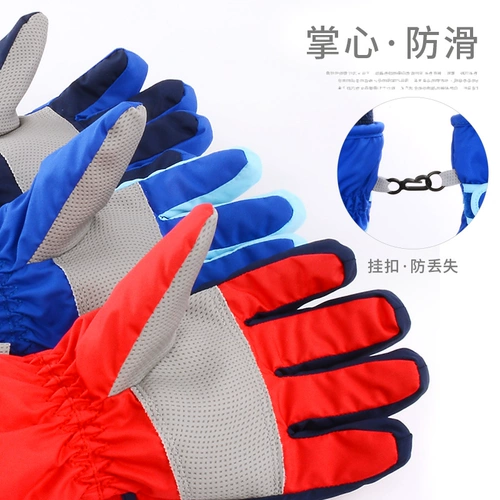 Дисней, детские лыжные водонепроницаемые удерживающие тепло перчатки для мальчиков