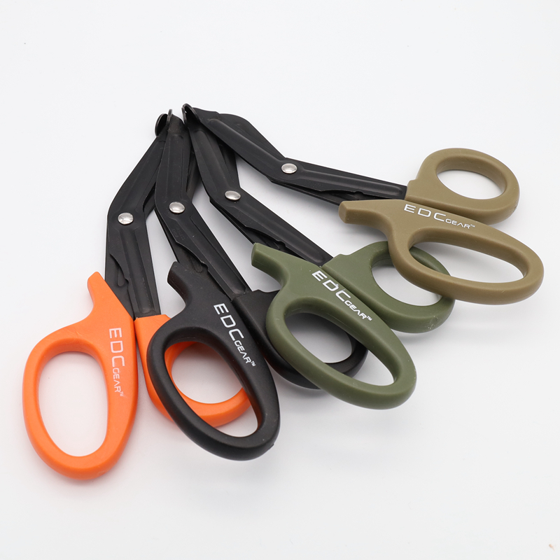 Outdoor EMT Scissors First Aid With Fine Teeth Cours Rescue Scissors Home In-home Spare