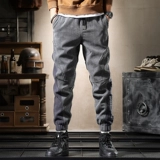 Демисезонные вельветовые штаны, японские повседневные брюки, оверсайз