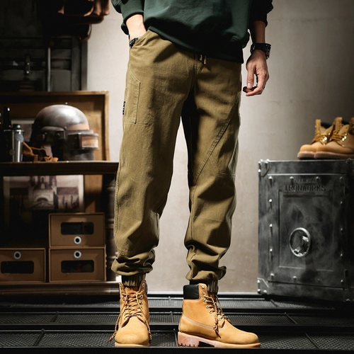 Зеленая униформа медсестры, штаны, повседневные брюки, свободный прямой крой, большой размер