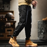 Мужские ретро дорожные штаны, оверсайз, в американском стиле