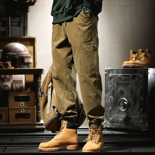 Зеленая униформа медсестры, штаны, повседневные брюки, свободный прямой крой, большой размер