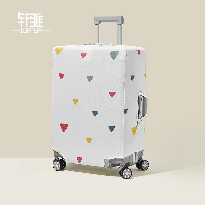 Elastic suitcase protective sleeve pull-lever suitcase cover dust cover bag 20 24 28 28 30 inch thickened abrasion resistant