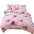 Bei Jiayi bông denim bông giường gói 1.8m lanh giường quilt ba mảnh 1,5 mét - Bộ đồ giường bốn mảnh bộ ga giường Bộ đồ giường bốn mảnh
