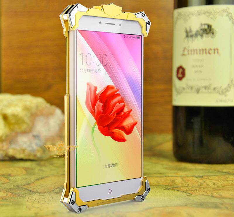 SIMON THOR Aviation Aluminum Alloy Shockproof Armor Metal Case Cover for QIKU 360 N4S