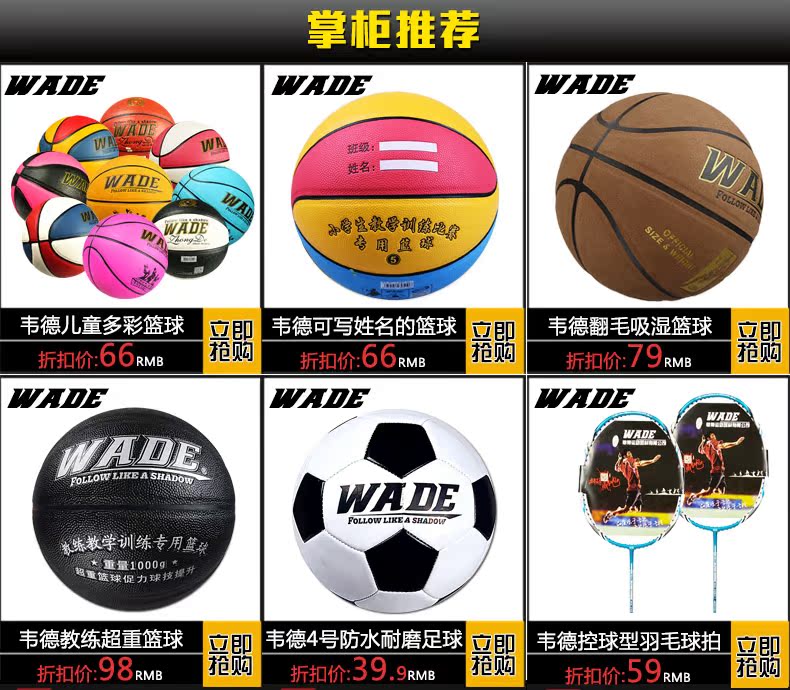 Ballon de basket WADE en ZK microfibre - Ref 1985328 Image 6