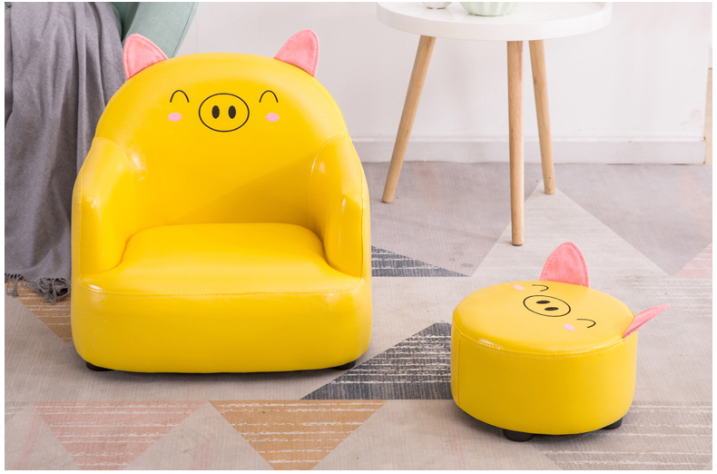 Trẻ em trên ghế sofa phim hoạt hình cô gái công chúa bé ghế sofa dễ thương nhỏ sofa sofa ghế đẩu tròn nhỏ - Ghế sô pha sopha giá rẻ