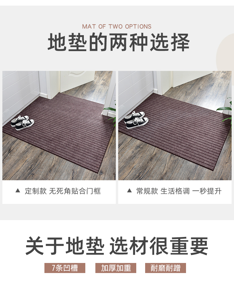 Thảm cửa ra vào thảm cửa thảm nhà bếp có thể được cắt thảm chống trượt cửa ra vào cửa tùy chỉnh - Thảm sàn thảm lau chân siêu thấm