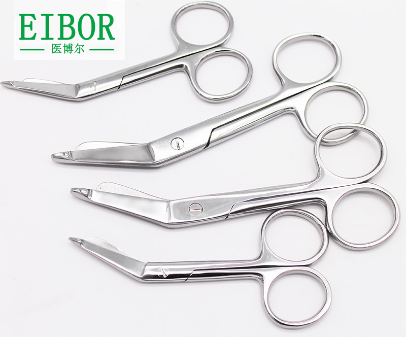 Blasting Full Stainless Steel Gauze Scissors Bandage Scissors Plaster Scissors Orthopedics Special Scissors 14CM18