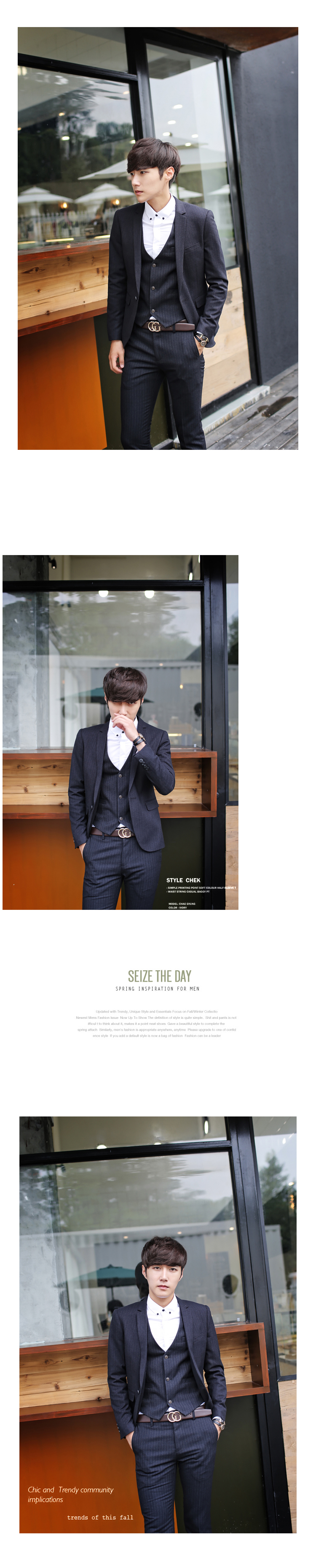 Costume homme OECANA en polyester pour automne - Ref 1569564 Image 7