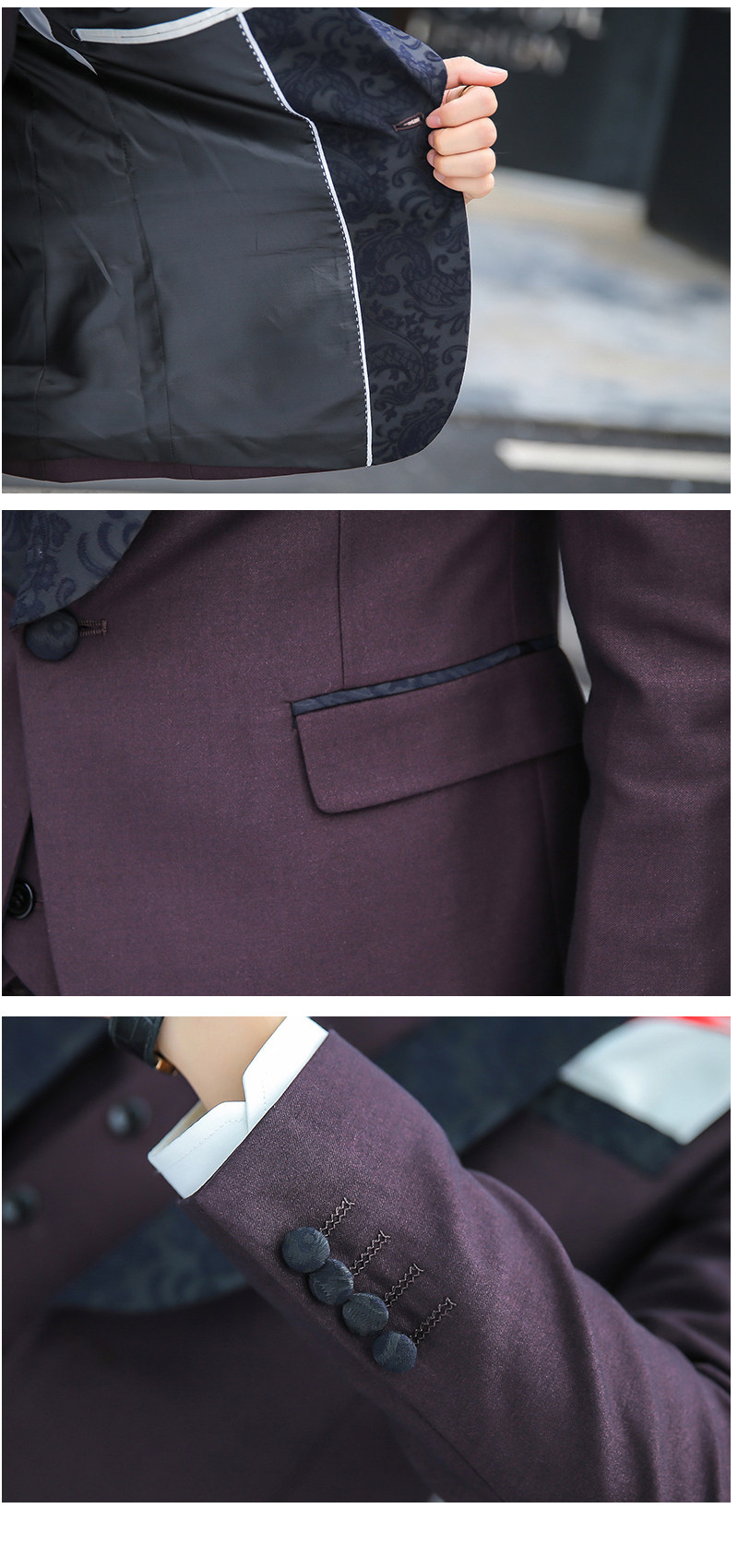 Costume homme OECANA en polyester pour automne - Ref 1558090 Image 14