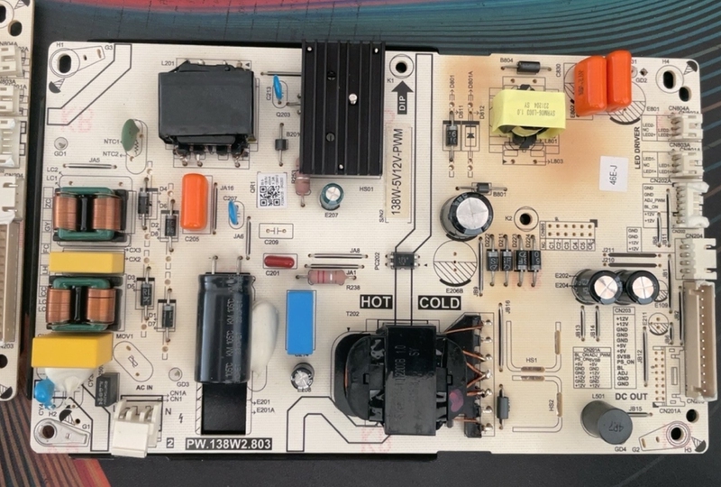 Skyworth 46inch Spliced Screen Power Board Pw.138W.803 Upgraded to Stable Version We46Na Ai46Ux-Ds