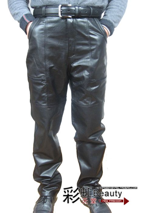 Pantalon cuir homme en vrac pour hiver - Ref 1483604 Image 19