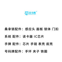 Beidou Eagle 액세서리 사우나 잠금 패널 잠금 바디 카드 리더 칩 유도 손 기호 팔찌 시계 하단 케이스 아이콘 가격 차이