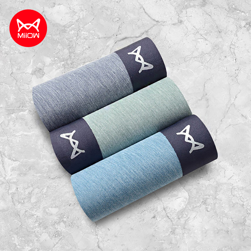 Cat man men's underwear men's boxer shorts Red incognito Modal tide boxers youth slim breathable large size