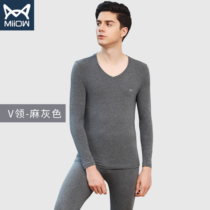 Cát man mens bộ đồ lót bông dày cuộc sống-proof năm cotton lạnh áo len mens ấm quần quần áo mùa thu mùa thu nữ bông